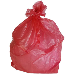 PlasticMill 33 Gallon Yellow 1.5 Mil 33x39 100 Bags/Case Garbage Bags/Trash