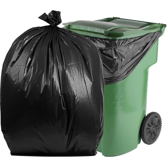 Aluf Plastics 65 Gallon Trash Bags Heavy Duty - Huge 50 Pack - 1.5 MIL -  50" x 