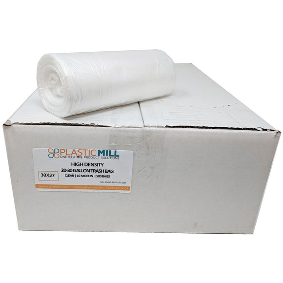 Recycled Clear Plastic Garbage Trash Bags for Storage (25 to 30 Gallon 30'  X 37' 14Microns) - China Trash Bag and HDPE Waste Garbage Bags price