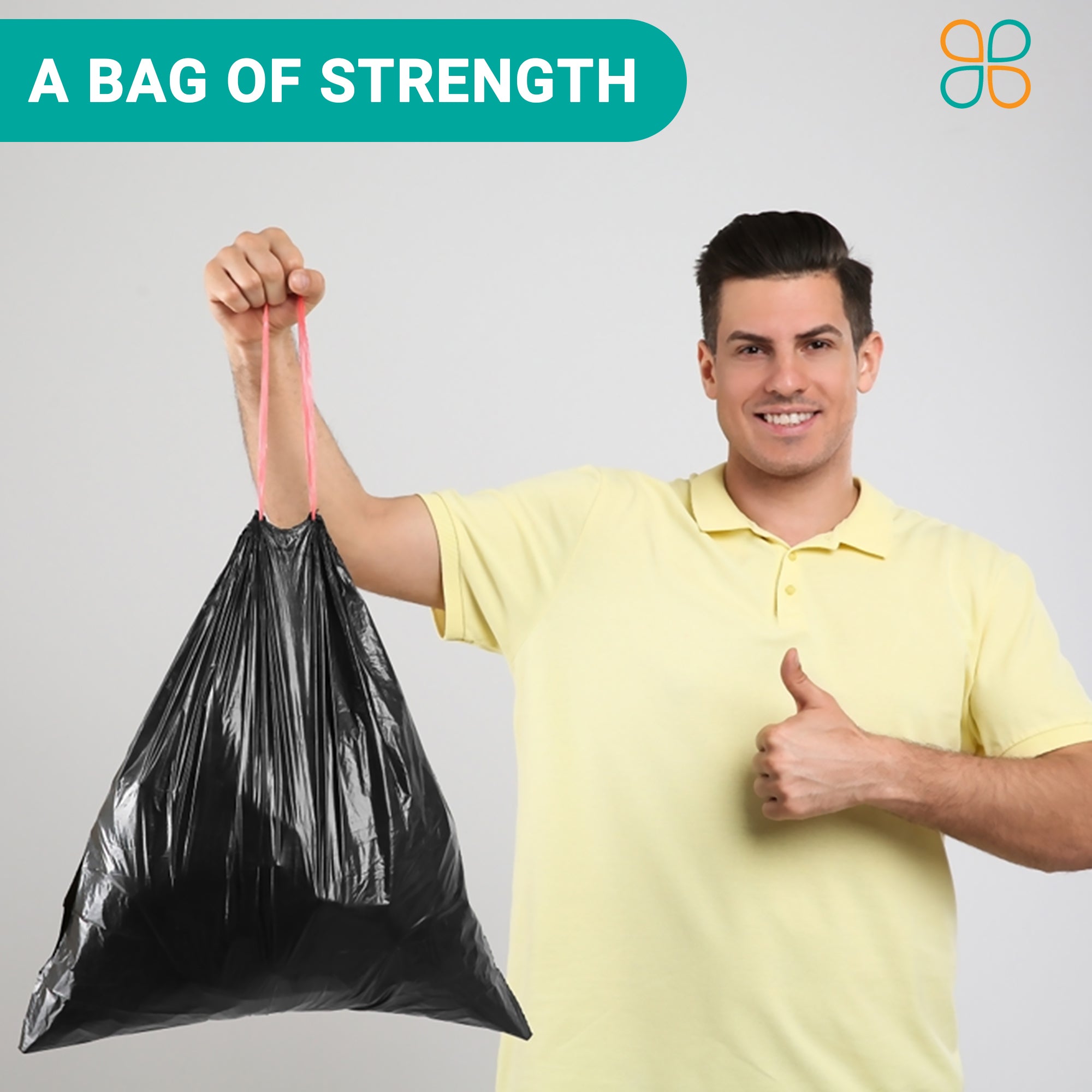 12-16 Gallon Black Trash Bags Low Density – North Star Brands